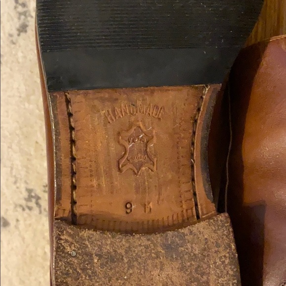 Handmade Spanish Leather Cap Toe Chukka Boots - Picture 5 of 7